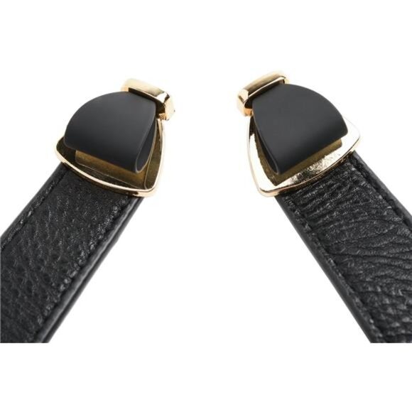 Womens 1" Width Bow Skinny Elastic Waist Belt Stretchy Belt Thin Belt - Picture 6 of 7